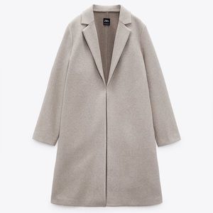 Zara Lapel Collar Coat